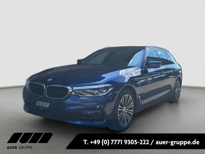 Blau Gebraucht 2019 BMW 530 Sport Line Kombi | 26.490 € (Superpreis) - Bild 1/4