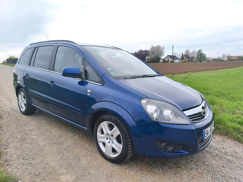 Gebraucht Opel Zafira 120 PS (88 kW) 2010 Blau Van / Kleinbus