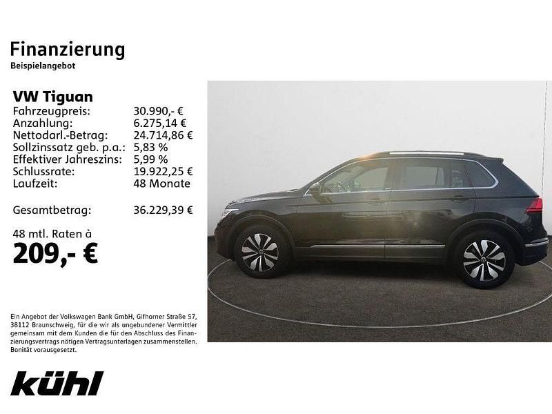 Gebraucht VW Tiguan Move 150 PS (110 kW) 2023 Deep black perleffekt SUV