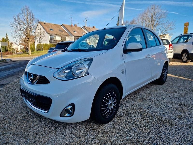Gebraucht Nissan Micra Acenta 80 PS (58 kW) 2017 Weiß Kleinwagen