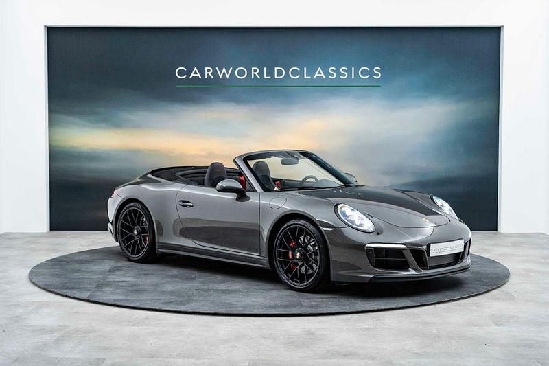 Grau Gebraucht 2017 Porsche 911 Carrera GTS Cabrio | 124.991 € (Etwas zu teuer) - Bild 1/4