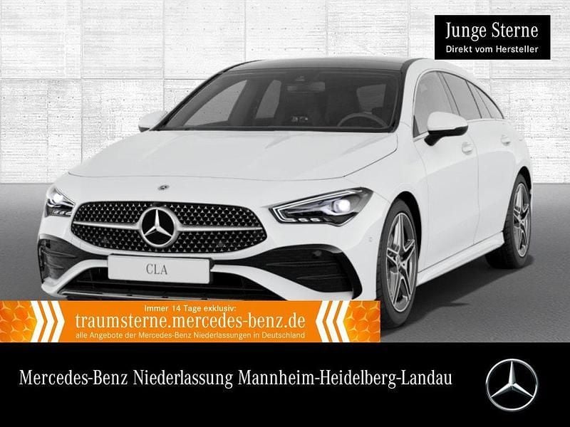 Weiß Gebraucht 2024 Mercedes CLA200 Shooting Brake AMG line Kombi | 31.790 € (Guter Preis) - Bild 1/3