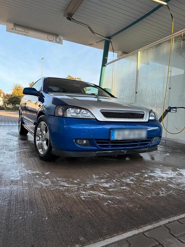 Blau Gebraucht 2003 Opel Astra Coupé | 1.500 € (Fairer Preis) - Bild 1/4