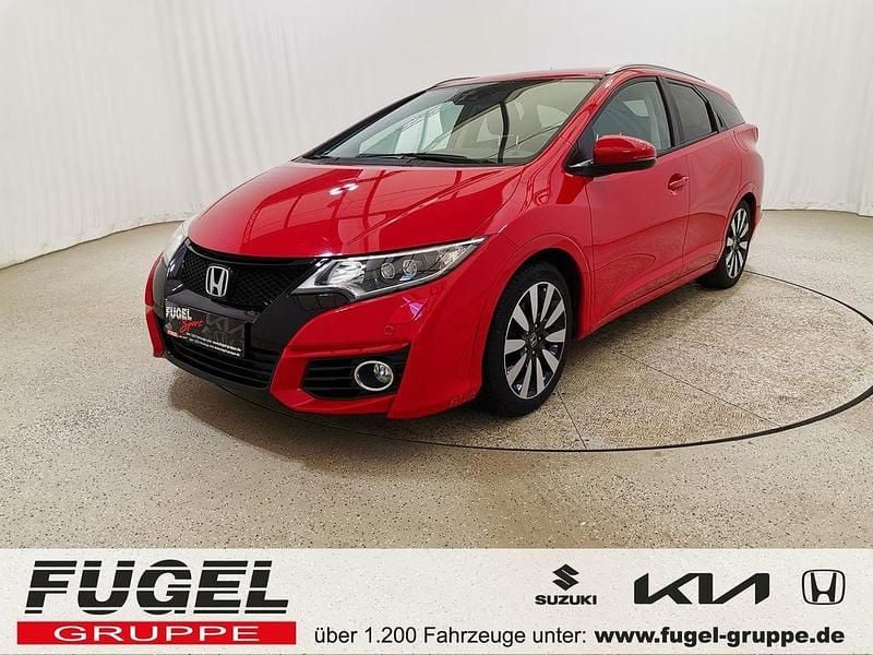 Milano red Gebraucht 2018 Honda Civic Executive Kombi | 13.999 € (Guter Preis) - Bild 1/4