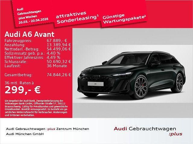 Gebraucht Audi A6 Ambiente 367 PS (269 kW) 2025 Mitternachtsgrün metallic Kombi