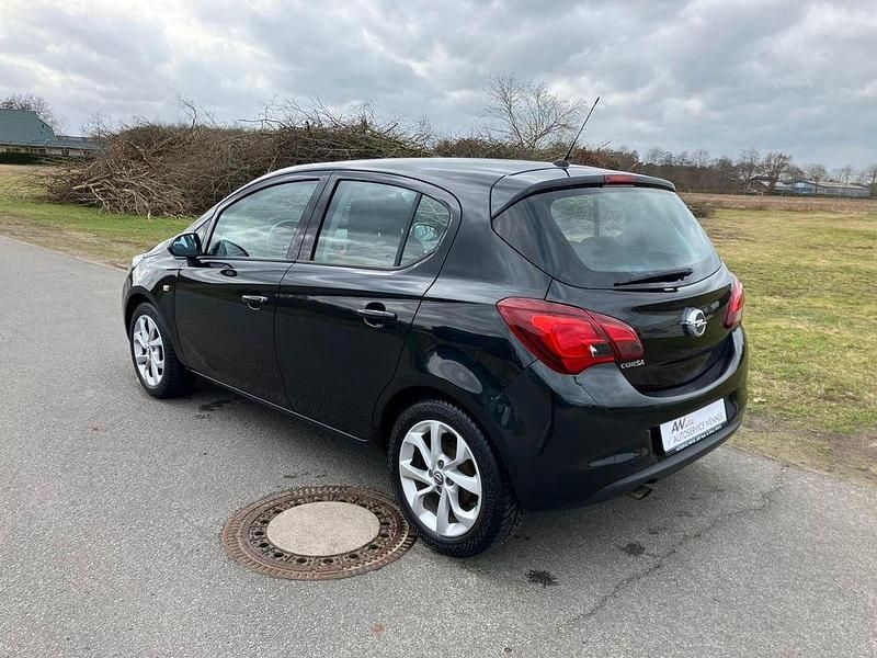 Gebraucht Opel Corsa 90 PS (66 kW) 2016 Schwarz Kleinwagen