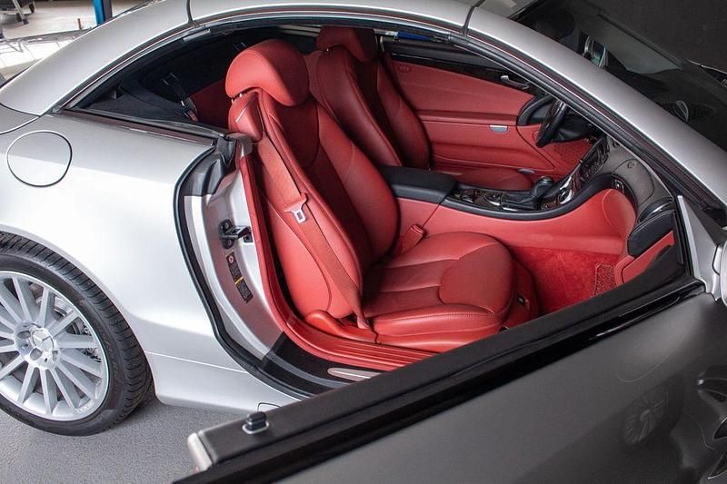 Gebraucht Mercedes SL500 306 PS (225 kW) 2004 Silber Cabrio
