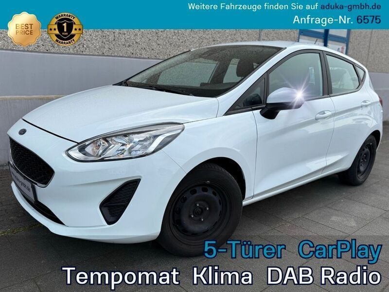 Weiß Gebraucht 2021 Ford Fiesta Cool & Connect Kleinwagen | 7.999 € (Guter Preis) - Bild 1/4