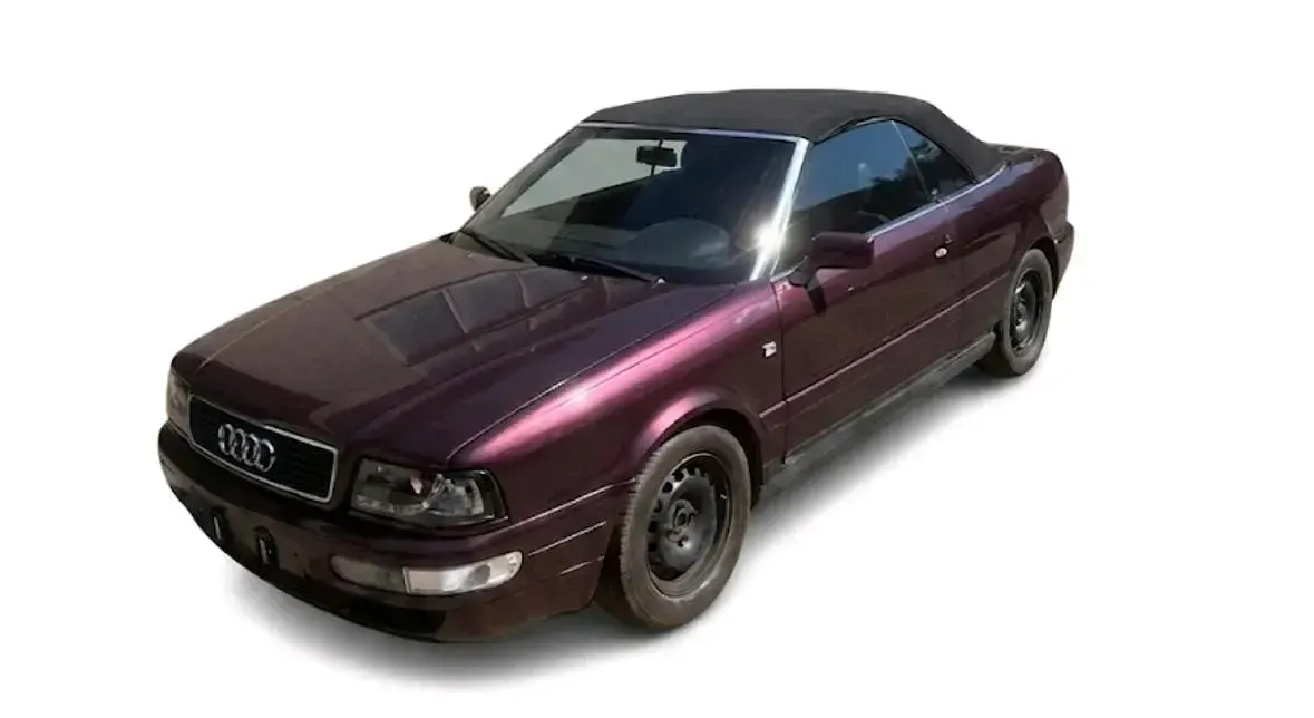 Gebraucht Audi 80 125 PS (91 kW) 1999 Rot Cabrio