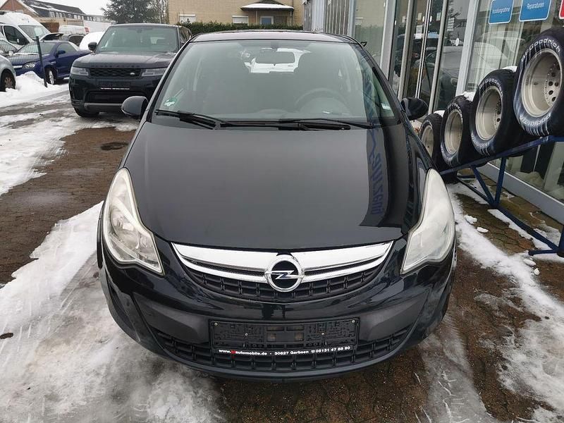 Gebraucht Opel Corsa Edition 86 PS (63 kW) 2012 Schwarz Kleinwagen