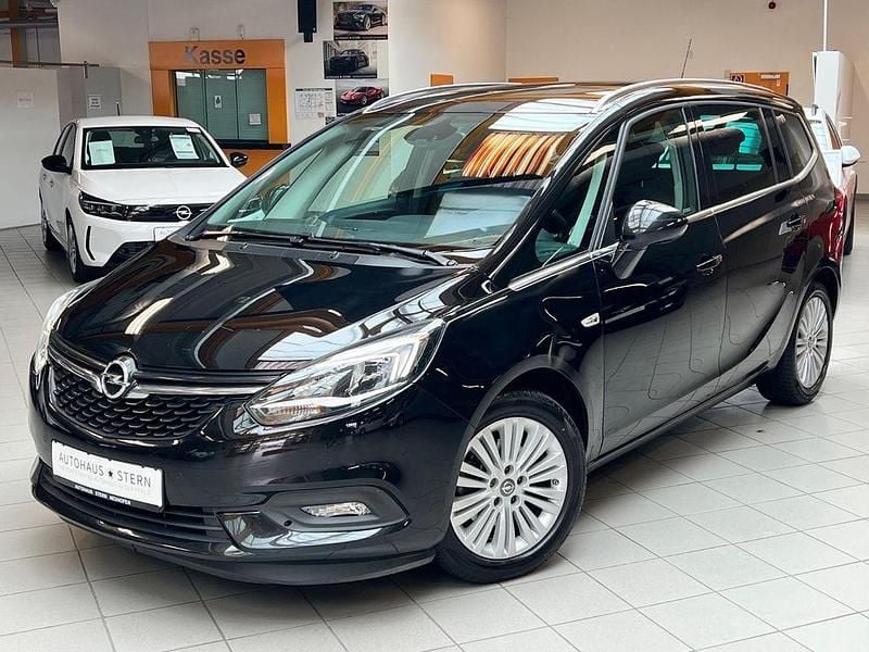 Gebraucht Opel Zafira 120 PS (88 kW) 2017 Schwarz Van / Kleinbus