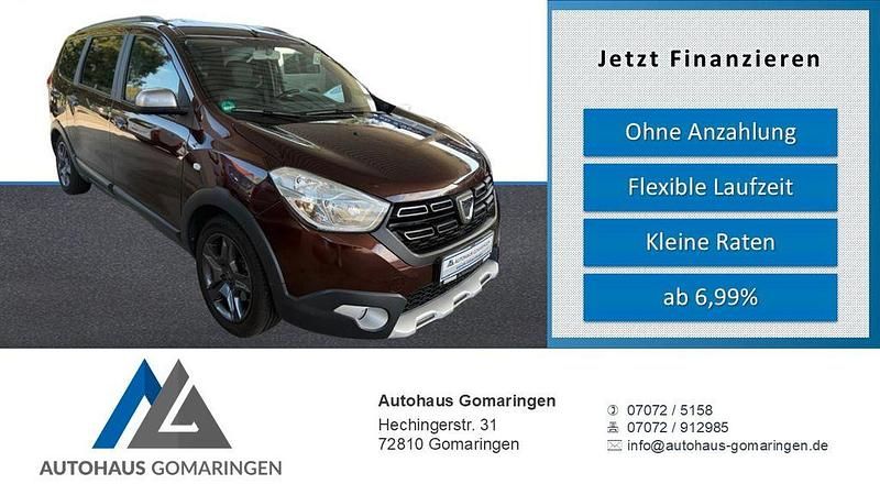 Braun Gebraucht 2017 Dacia Lodgy Stepway Van / Kleinbus | 12.999 € (Teuer) - Bild 1/4