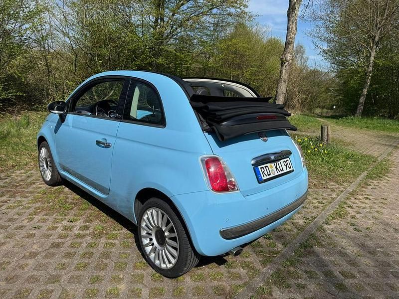 Gebraucht Fiat 500C 69 PS (50 kW) 2011 Blau Cabrio
