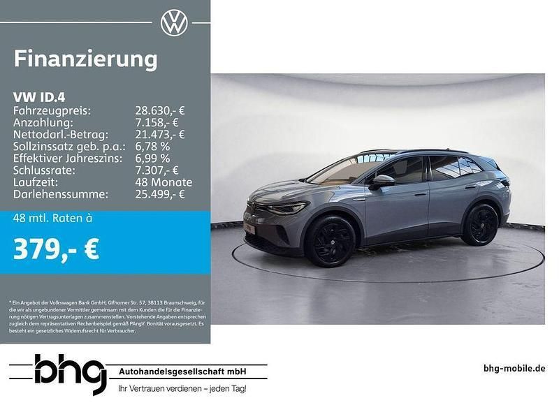 Grau Gebraucht 2021 VW ID.4 Pro SUV | 28.630 € (Fairer Preis) - Bild 1/4
