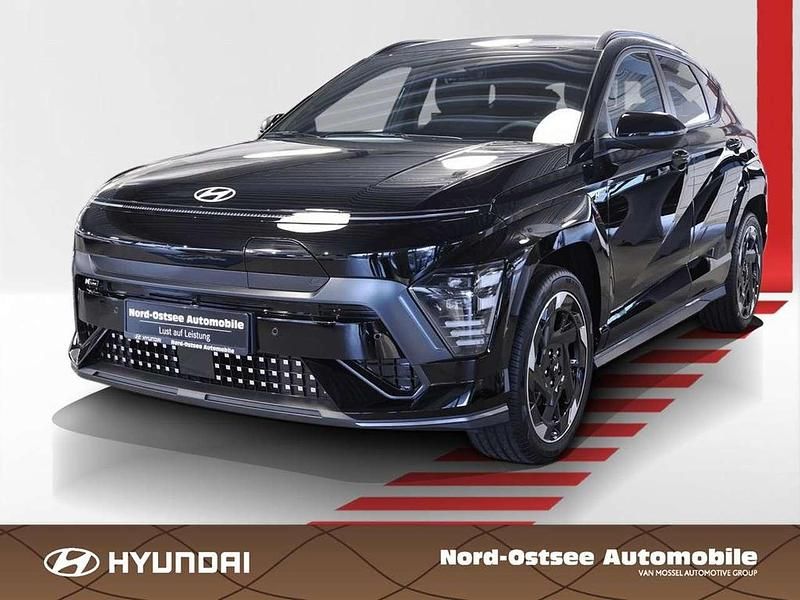 Schwarz Gebraucht 2025 Hyundai Kona N Line SUV | 38.790 € (Etwas zu teuer) - Bild 1/4