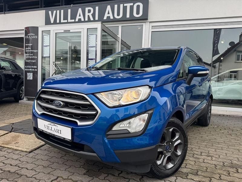 Blau Gebraucht 2018 Ford Ecosport Trend SUV | 14.450 € (Fairer Preis) - Bild 1/4