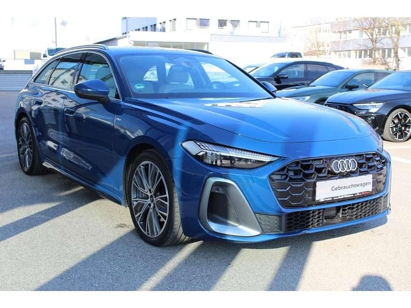 Neu Audi A5 S-Line 150 PS (110 kW) 2025 Ascariblau metallic Kombi