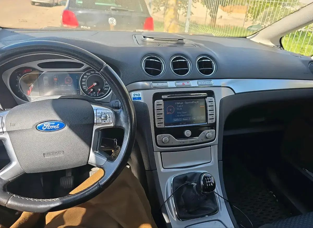 Gebraucht Ford S-MAX Titanium 145 PS (106 kW) 2008 Schwarz Van / Kleinbus
