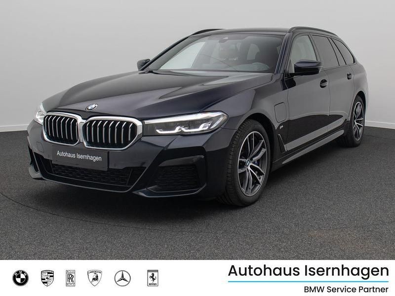Schwarz Gebraucht 2021 BMW 530e M Sport Limousine | 27.998 € (Guter Preis) - Bild 1/4