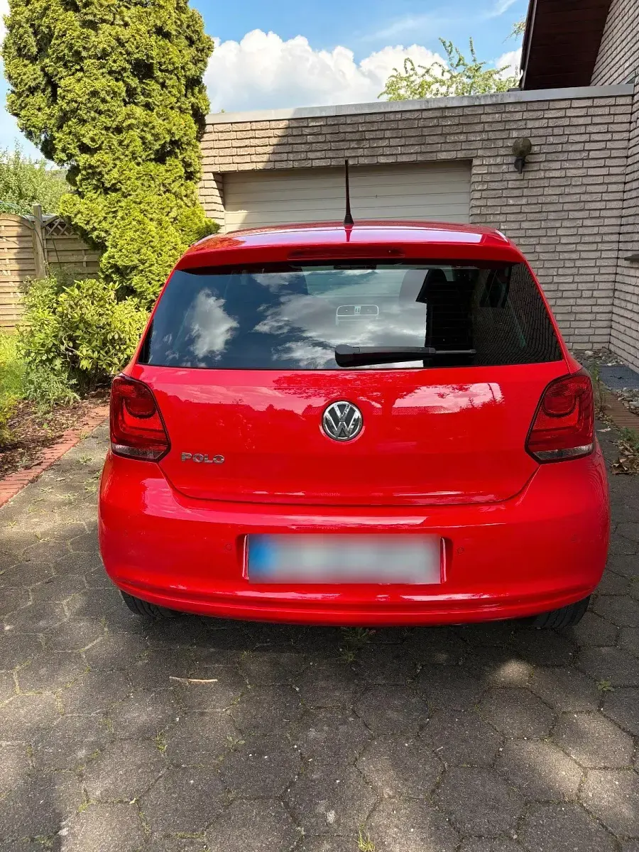 Gebraucht VW Polo Life 60 PS (44 kW) 2013 Rot Kleinwagen