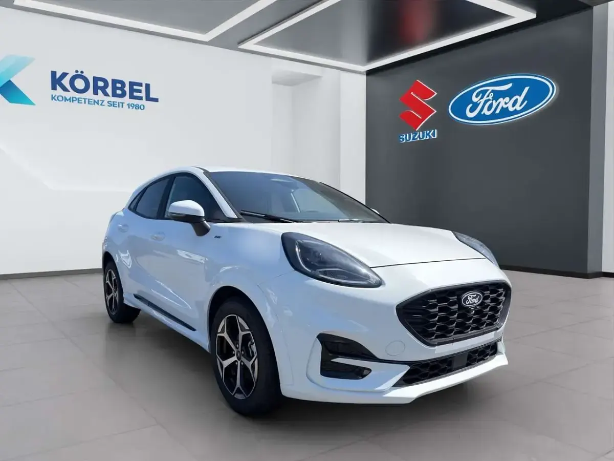 Neu Ford Puma ST-Line 125 PS (91 kW) 2026 Weiß SUV