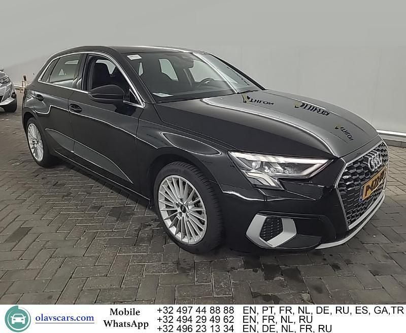 Usata Audi A3 Advanced 111 CV (81 kW) 2022 Nero Berlina