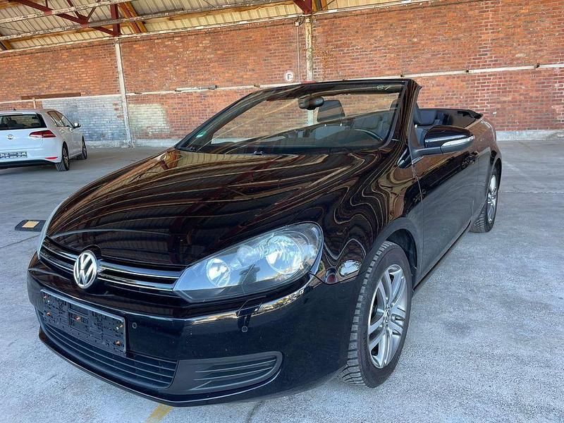 Schwarz Gebraucht 2012 VW Golf Cabriolet S Cabrio | 6.999 € (Fairer Preis) - Bild 1/4