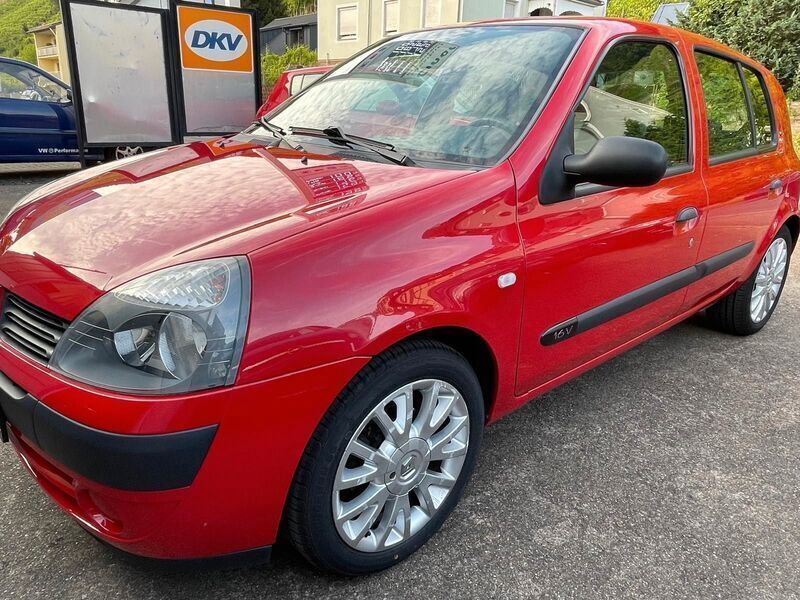 Gebraucht Renault Clio II Campus 75 PS (55 kW) 2006 Rot Limousine