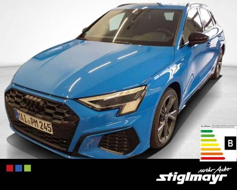 Turboblau Gebraucht 2022 Audi A3 e-tron S-Line Kleinwagen | 28.840 € (Fairer Preis) - Bild 1/4