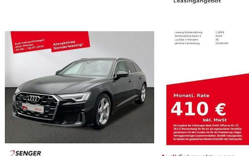 Gebraucht Audi A6 Design 265 PS (194 kW) 2024 Schwarz Kombi