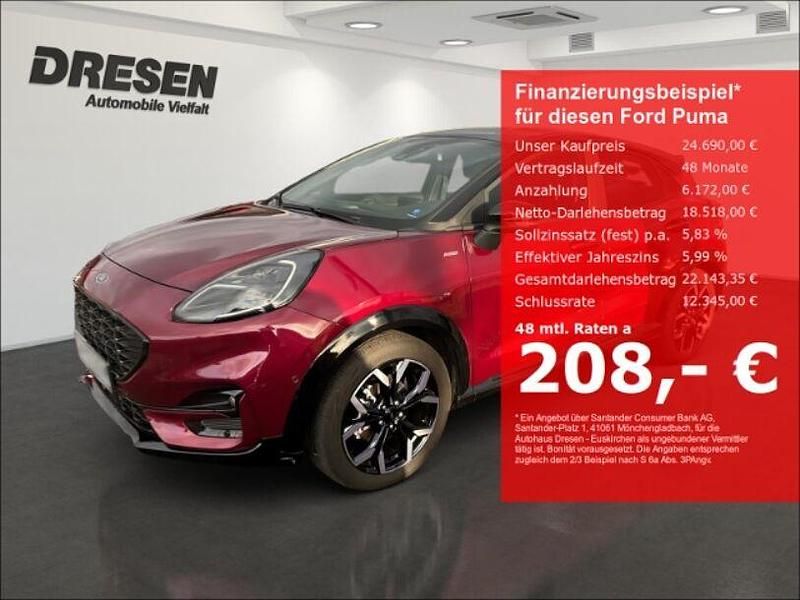 Rot Gebraucht 2024 Ford Puma ST-Line X SUV | 26.190 € (Fairer Preis) - Bild 1/4