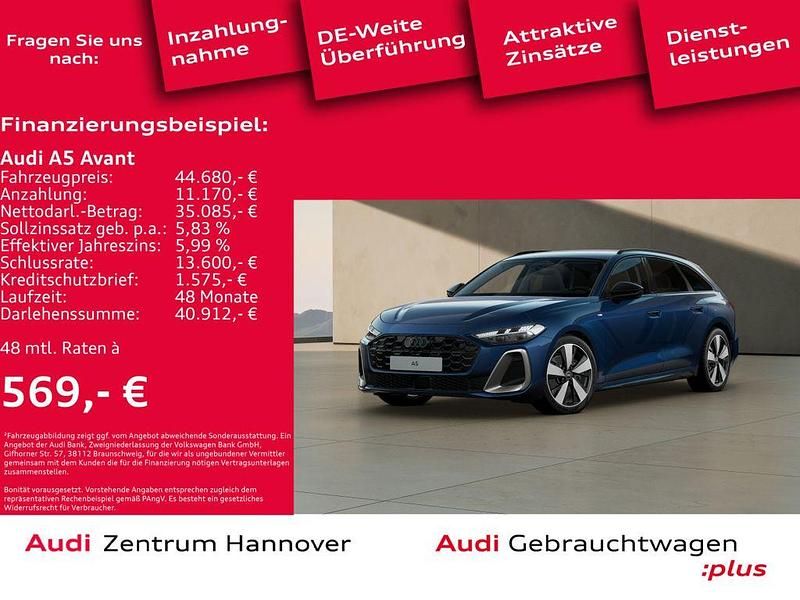 9w ascariblau metallic Gebraucht 2025 Audi A5 Edition .1 Coupé | 44.680 € (Guter Preis) - Bild 1/4