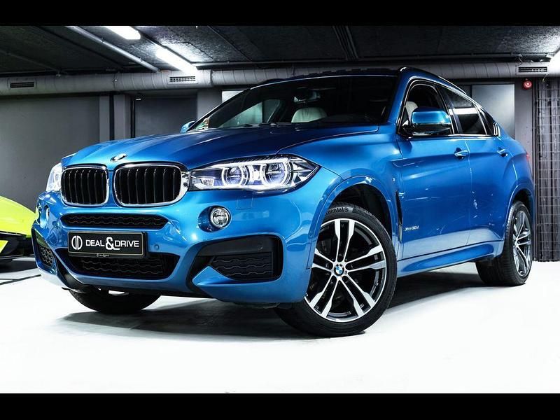 Blau Gebraucht 2018 BMW X6 M Sport SUV | 45.990 € (Teuer) - Bild 1/4