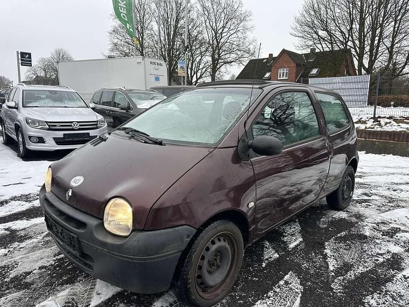 Gebraucht Renault Twingo Authentique 58 PS (42 kW) 2003 Rot "syrah" Kleinwagen