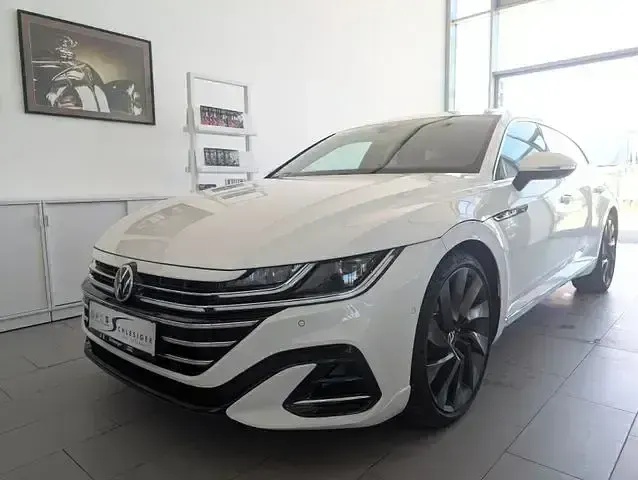 Gebraucht VW Arteon R-line 200 PS (147 kW) 2021 Weiß Limousine