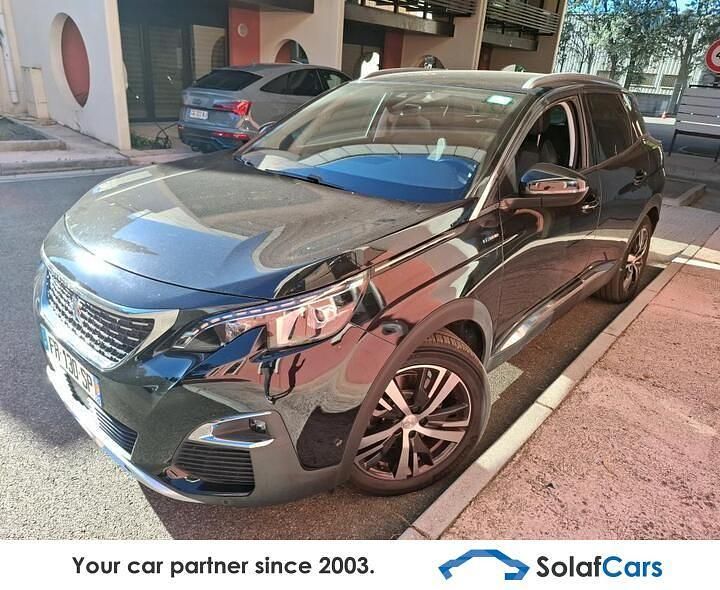 Schwarz Gebraucht 2020 Peugeot 3008 Allure SUV | 15.609 € (Superpreis) - Bild 1/4