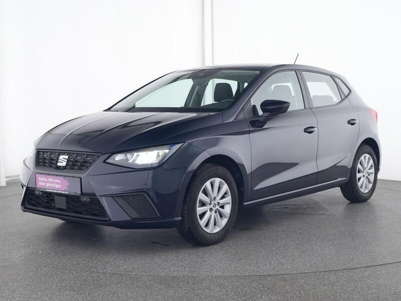 Asphaltblau Gebraucht 2022 Seat Ibiza Style Kleinwagen | 14.752 € (Guter Preis) - Bild 1/4