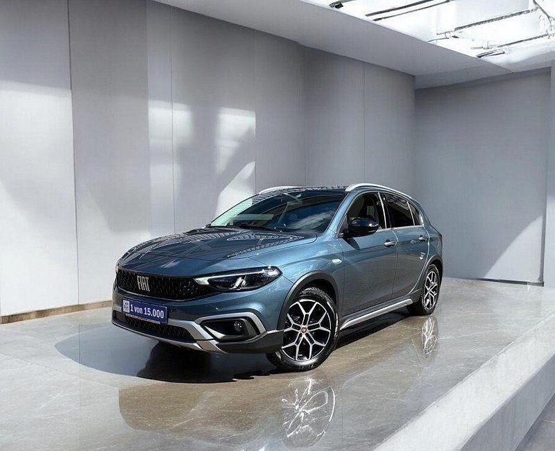 Gebraucht Fiat Tipo Cross 101 PS (74 kW) 2021 Ozean blau metallic Limousine