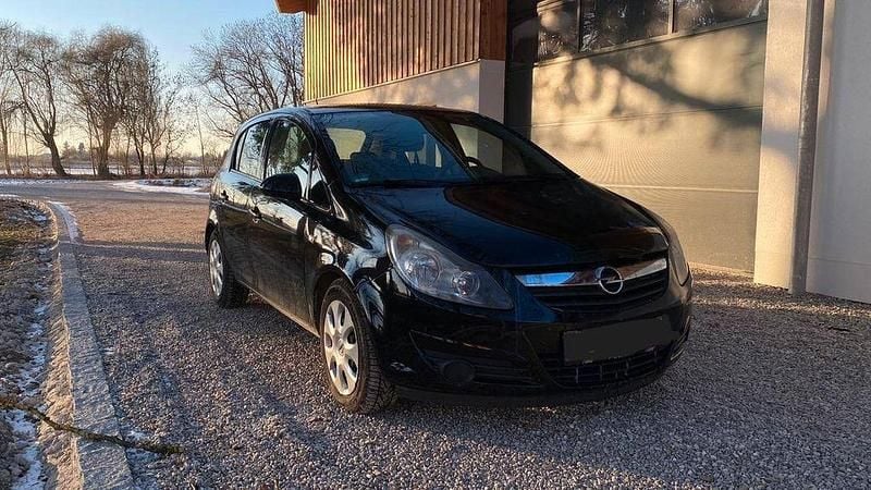 Schwarz Gebraucht 2010 Opel Corsa Edition Limousine | 1.500 € (Guter Preis) - Bild 1/4