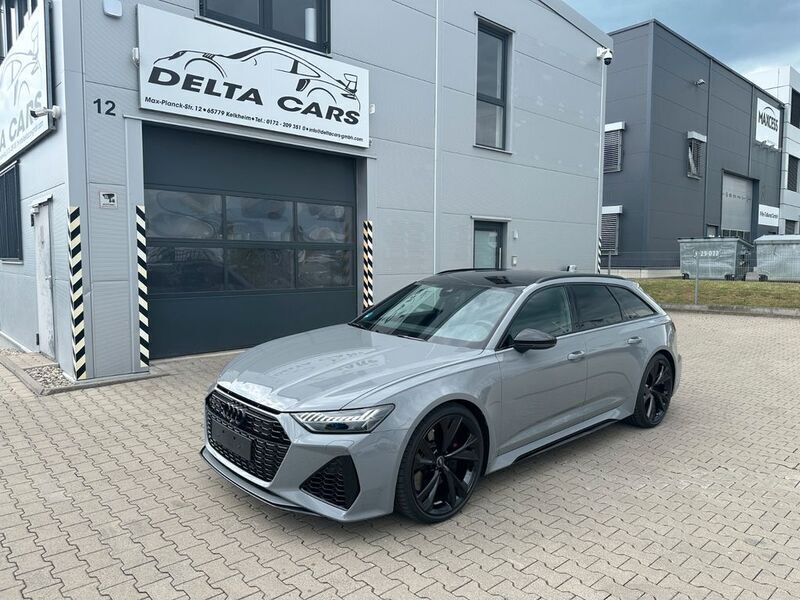 Grau Gebraucht 2023 Audi RS6 Limousine | 109.480 € (Superpreis) - Bild 1/4