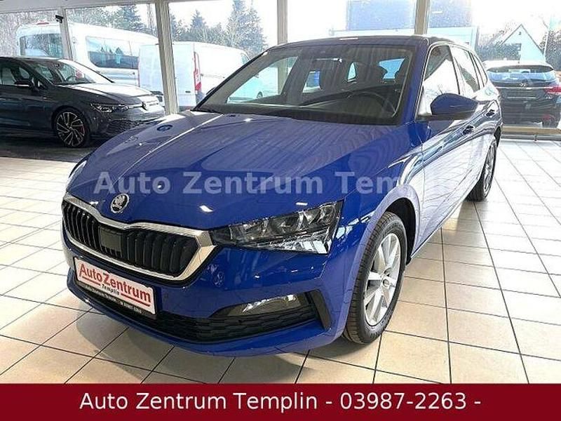 Gebraucht Skoda Scala 110 PS (80 kW) 2022 Blau Kleinwagen