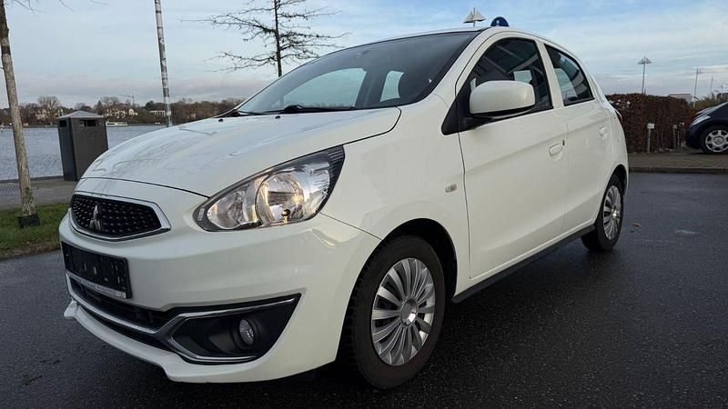 Weiß Gebraucht 2019 Mitsubishi Space Star Kleinwagen | 6.250 € (Fairer Preis) - Bild 1/4