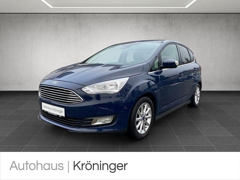 Gebraucht Ford C-MAX Titanium 150 PS (110 kW) 2019 Blau Van / Kleinbus