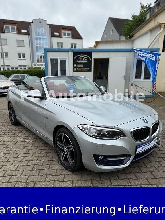 Silber Gebraucht 2017 BMW 218 Sport Line Cabrio | 14.000 € (Guter Preis) - Bild 1/4