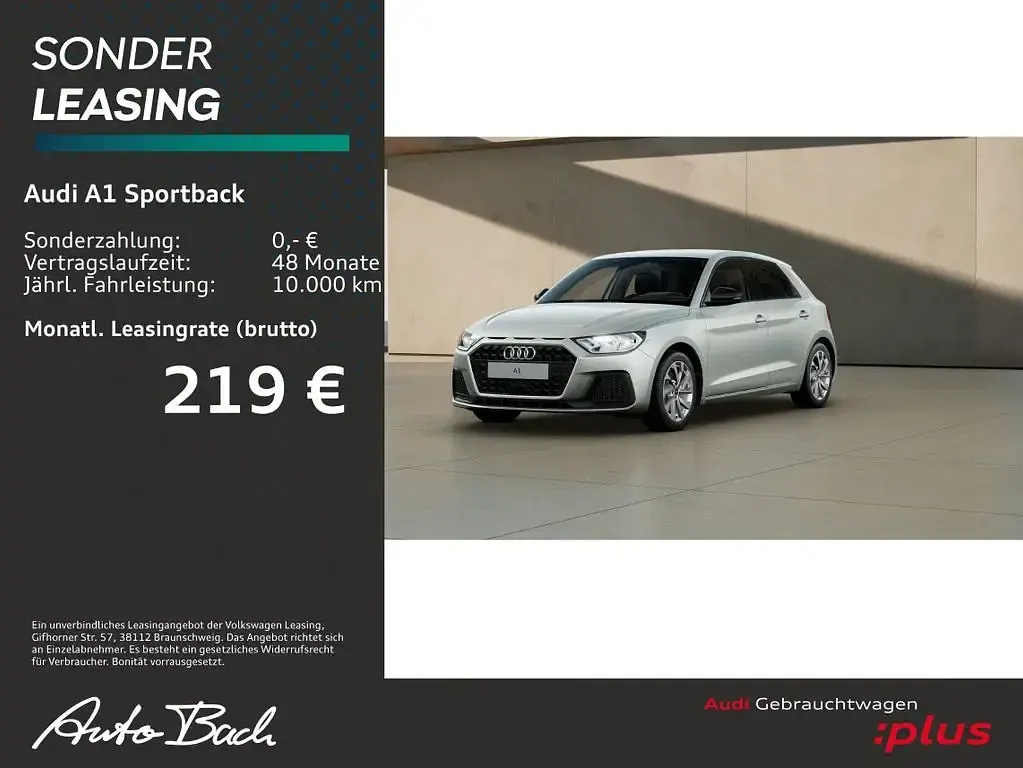 Gebraucht Audi A1 Sportback Advanced Plus 116 PS (85 kW) 2025 Silber Kleinwagen