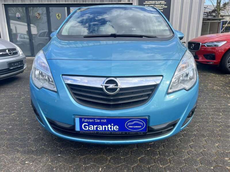 Aquamarin mi2 Gebraucht 2010 Opel Meriva Edition Van / Kleinbus | 3.990 € (Guter Preis) - Bild 1/4