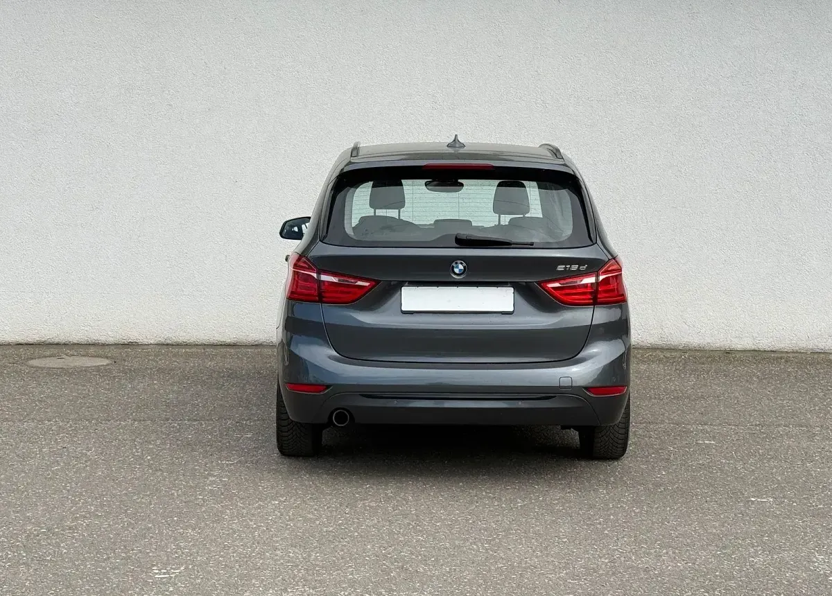Gebraucht BMW 216 Gran Tourer Sport Line 116 PS (85 kW) 2015 Grau Van / Kleinbus