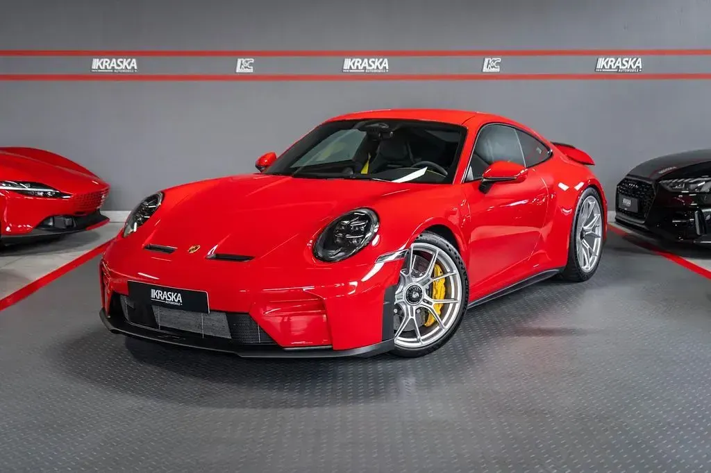 Neu Porsche 911 GT3 Touring 510 PS (375 kW) 2026 Rot Coupé