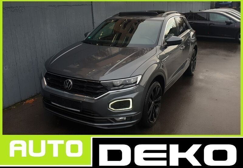 Indiumgrau metallic Gebraucht 2021 VW T-Roc R-line SUV | 25.970 € (Etwas zu teuer) - Bild 1/4