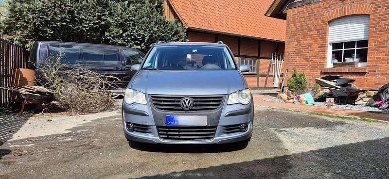 Gebraucht VW Touran Cross 105 PS (77 kW) 2007 Blau Van / Kleinbus